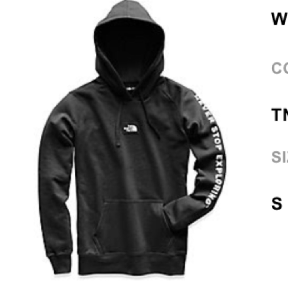 The North Face hoodie